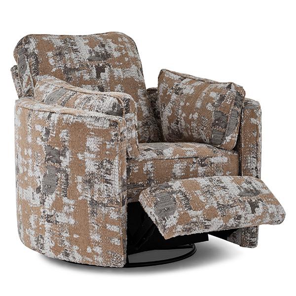  Best Home Furnishings Luana FS0LP68 Power Swivel Recliner - Desert IMAGE 3