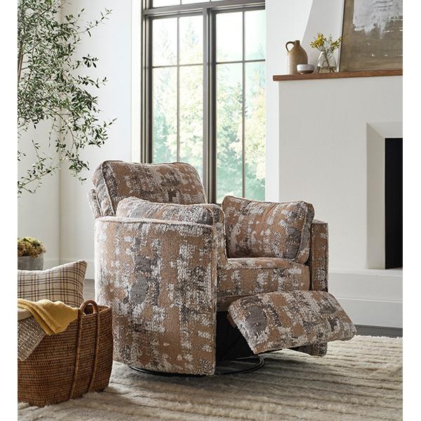  Best Home Furnishings Luana FS0L68 Swivel Recliner - Desert IMAGE 7