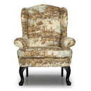  Best Home Furnishings Sylvia FS0710EX1 Stationary Chair - Vintage/Espresso IMAGE 2