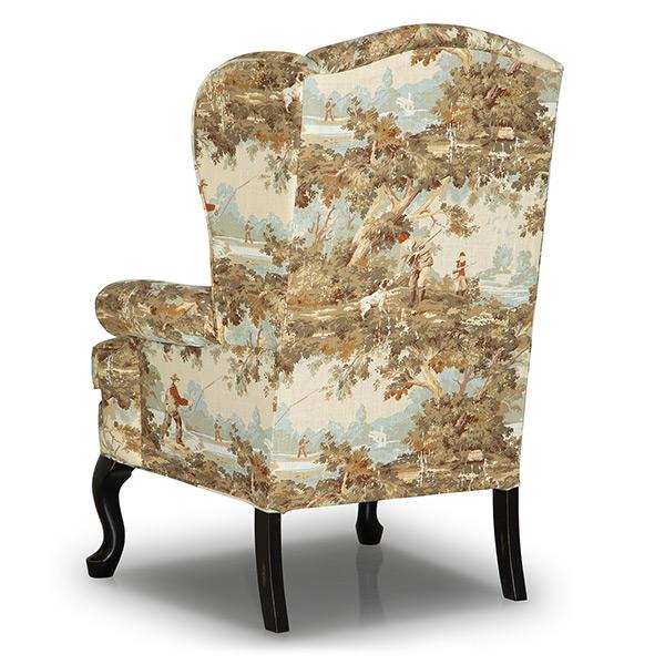  Best Home Furnishings Sylvia FS0710EX1 Stationary Chair - Vintage/Espresso IMAGE 4