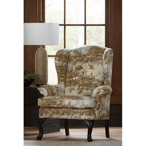  Best Home Furnishings Sylvia FS0710EX1 Stationary Chair - Vintage/Espresso IMAGE 5