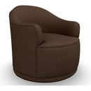  Best Home Furnishings April FS2138DWMF Swivel Glider Chair - Chocolate IMAGE 1
