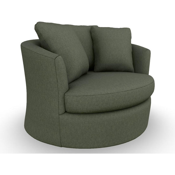  Best Home Furnishings Astro FS3048 Swivel Glider Chair - Jungle IMAGE 1