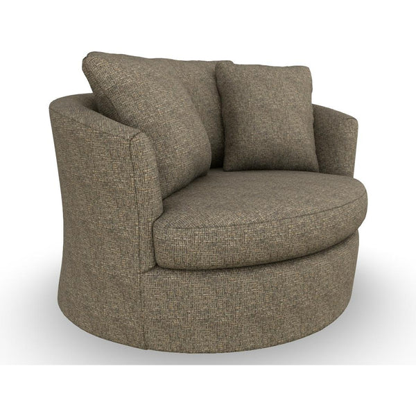  Best Home Furnishings Astro FS3048MFP Swivel Glider Chair - Peppercorn IMAGE 1