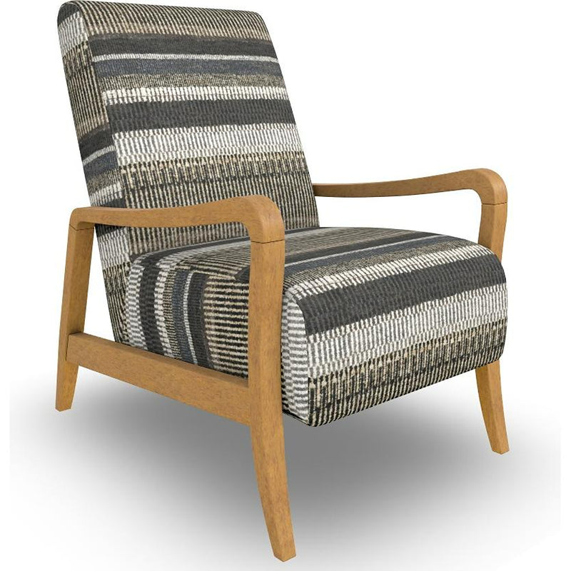  Best Home Furnishings Rybe FS3100HBS Stationary Chair - Stone/Honey Birch IMAGE 1