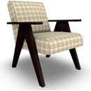  Best Home Furnishings Bayden FS3180EP Stationary Chair - Sesame/Espresso IMAGE 1