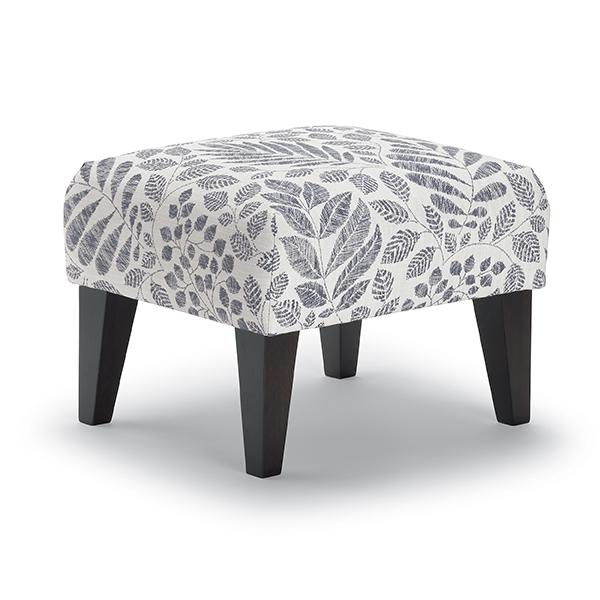  Best Home Furnishings F13E Ottoman - Denim/Espresso IMAGE 1