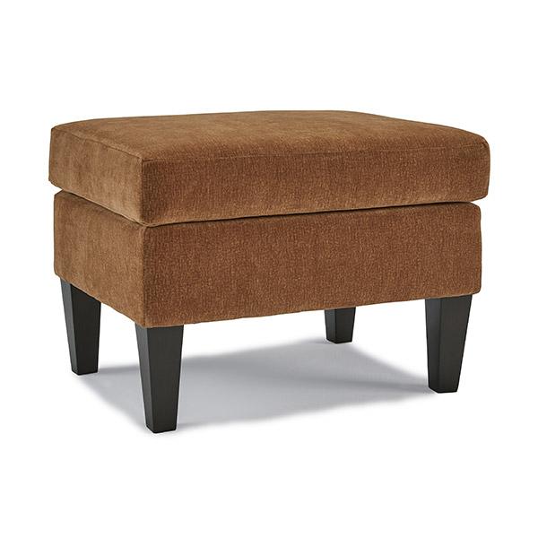  Best Home Furnishings F40E Ottoman - Camel/Espresso IMAGE 1