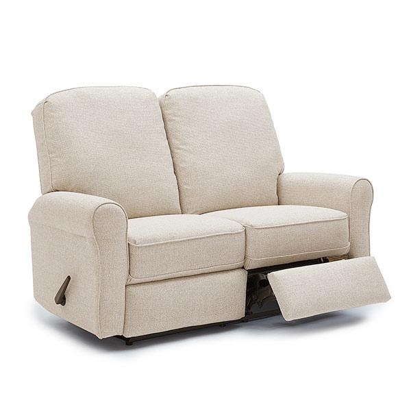  Best Home Furnishings Josey L490RP4 Power Space Saver Loveseat - Wicker IMAGE 2