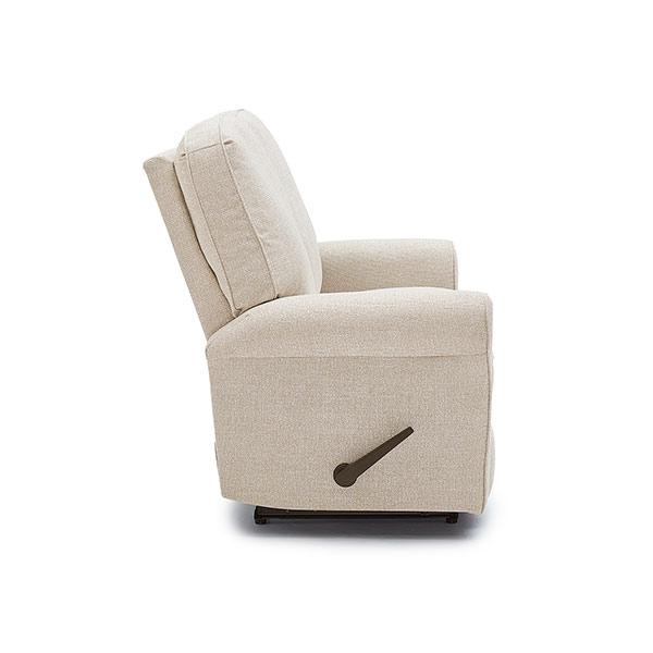 Best Home Furnishings Josey L490RZ4 Power Tilt Headrest Space Saver Loveseat - Wicker IMAGE 4