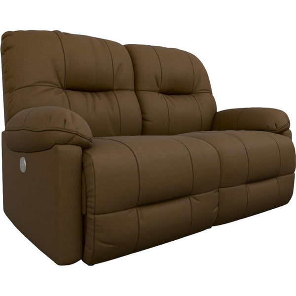  Best Home Furnishings Zaynah L501CA4 Motion Loveseat - Saddle IMAGE 1