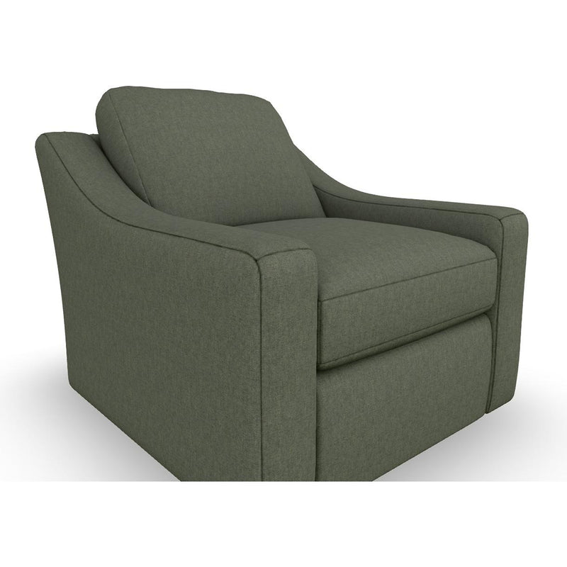  Best Home Furnishings Caverra L51 Stationary Loveseat - Power Blue IMAGE 1