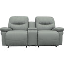  Best Home Furnishings Leya L670RY4 Power Tilt Headrest Space Saver Console Loveseat - Power Blue IMAGE 2