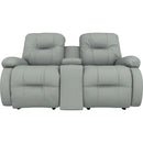  Best Home Furnishings Brinley L700RY7 Power Tilt Headrest Rocker Console Loveseat - Power Blue IMAGE 2