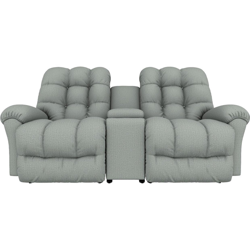  Best Home Furnishings Corey L715RQ7 Power Rocker Console Loveseat - Power Blue IMAGE 2