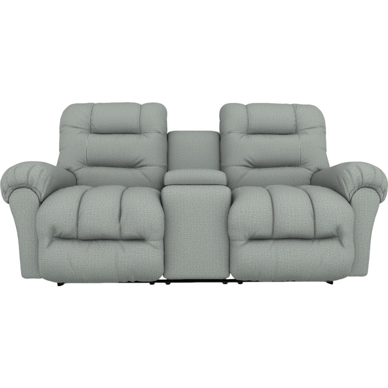  Best Home Furnishings Seger L720RC4 Space Saver Console Loveseat - Power Blue IMAGE 2