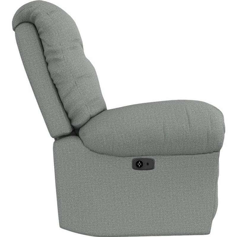  Best Home Furnishings Seger L720RQ4 Power Space Saver Console Loveseat - Power Blue IMAGE 3