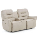  Best Home Furnishings Unity L730CC7 Rocker Console Loveseat - Sand IMAGE 1