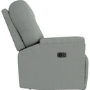  Best Home Furnishings Suitably L830RQ7 Power Rocker Console Loveseat - Power Blue IMAGE 3