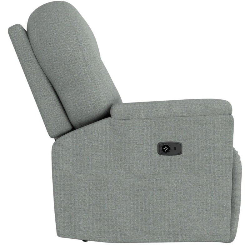  Best Home Furnishings Suitably L830RY4 Power Tilt Headrest Space Saver Console Loveseat - Power Blue IMAGE 3