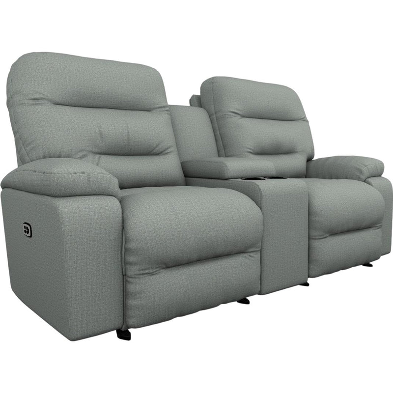  Best Home Furnishings Ryson L850RY7 Power Tilt Headrest Rocker Console Loveseat - Power Blue IMAGE 1