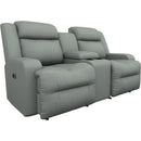  Best Home Furnishings O'Neil L920RQ7 Power Rocker Console Loveseat - Power Blue IMAGE 1