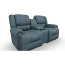  Best Home Furnishings Genet L960CY7 Power Tilt Headrest Rocker Console Loveseat - Tranquil IMAGE 1