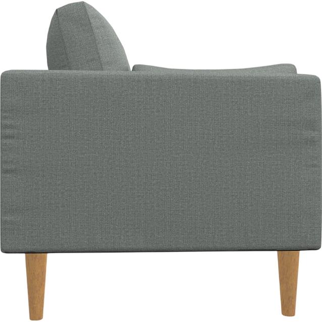  Best Home Furnishings Trafton S10HB Stationary Sofa With Two (2) Pillows - Power Blue/Honey Birch IMAGE 3