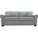  Best Home Furnishings Shannon S14FE Full Stationary Sofa Sleeper With Two (2) Pillows - Power Blue/Espresso IMAGE 2