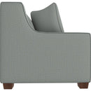  Best Home Furnishings Marinette S20FDW Full Stationary Sofa Sleeper With Two (2) Pillows - Power Blue/Dark Walnut IMAGE 3