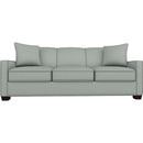  Best Home Furnishings Marinette S20FE Full Stationary Sofa Sleeper With Two (2) Pillows - Power Blue/Espresso IMAGE 2