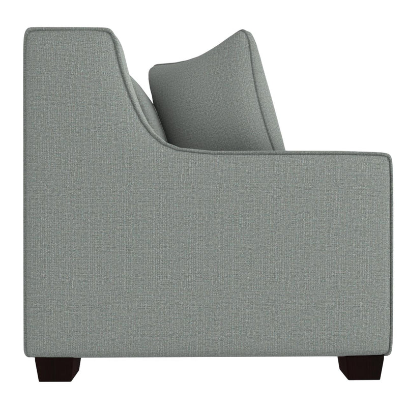  Best Home Furnishings Marinette S20FE Full Stationary Sofa Sleeper With Two (2) Pillows - Power Blue/Espresso IMAGE 3