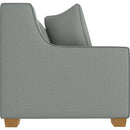  Best Home Furnishings Marinette S20QHB Queen Stationary Sofa Sleeper With Two (2) Pillows - Power Blue/Honey Birch IMAGE 3