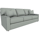  Best Home Furnishings Dovely S25 Stationary Sofa With Two (2) Pillows - Power Blue IMAGE 1