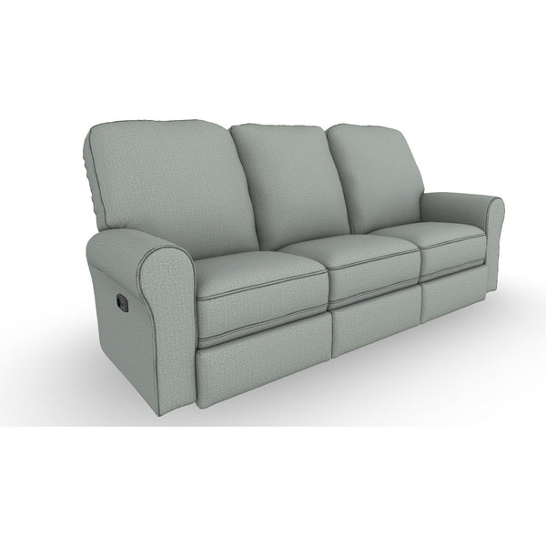  Best Home Furnishings Josey S490RA4 Motion Sofa - Power Blue IMAGE 1