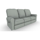  Best Home Furnishings Josey S490RZ4 Power Tilt Headrest Space Saver Sofa - Power Blue IMAGE 1