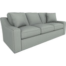  Best Home Furnishings Caverra S51 Stationary Sofa With Two (2) Pillows - Power Blue IMAGE 1