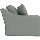  Best Home Furnishings Caverra S51MQ Queen Memory Foam Stationary Sofa Sleeper W/(2)Pillows - Power Blue IMAGE 3