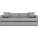  Best Home Furnishings Rumord S60 Stationary Sofa With Two (2) Pillows - Power Blue IMAGE 2