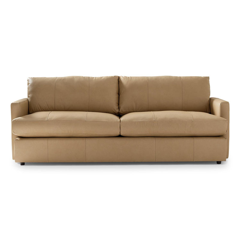  Best Home Furnishings Rumord S60LU Stationary Sofa - Biscotti IMAGE 2