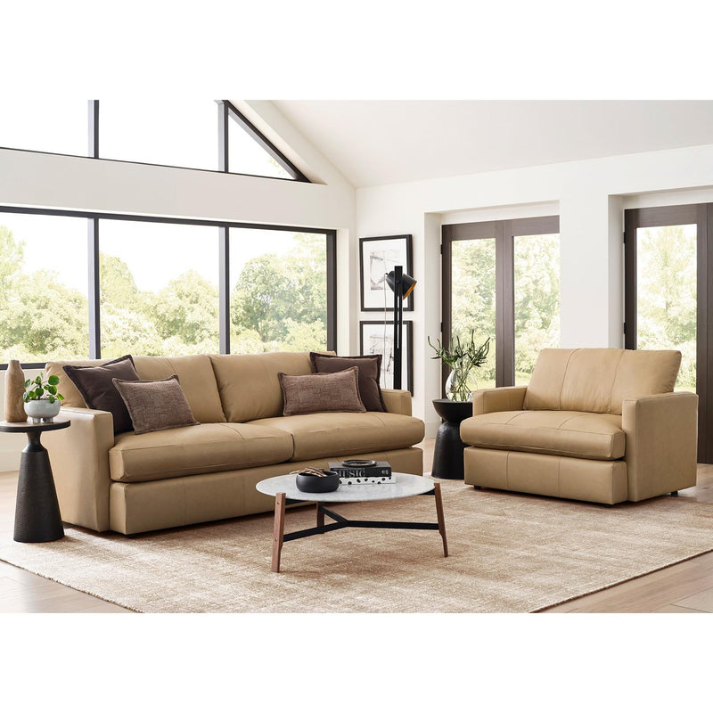  Best Home Furnishings Rumord S60LU Stationary Sofa - Biscotti IMAGE 5