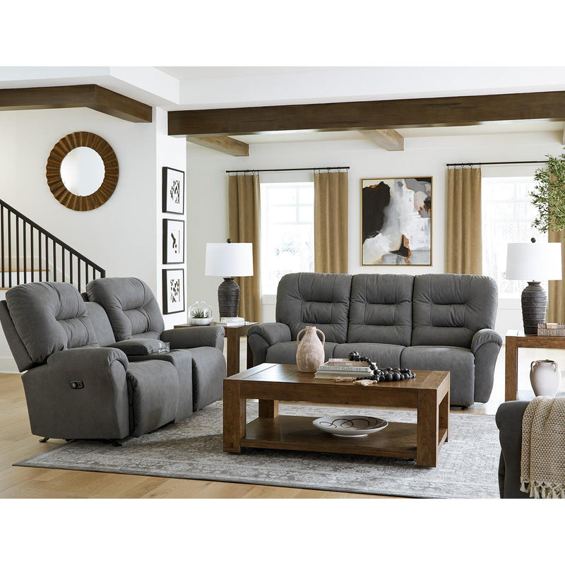  Best Home Furnishings Unity Coll2 S735RA4 Motion Sofa - Steel IMAGE 5