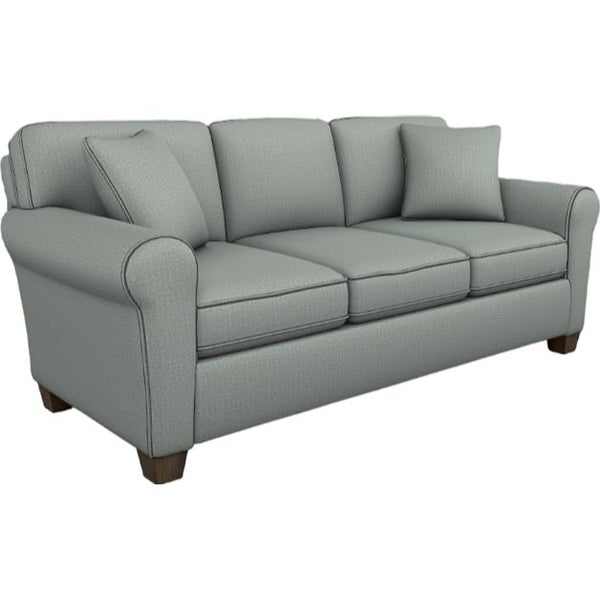  Best Home Furnishings Annabel S80HB Stationary Sofa With Two (2) Pillows - Power Blue/Honey Birch IMAGE 1