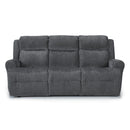 Best Home Furnishings Brielle S940RP4 Power Space Saver Sofa - Charcoal IMAGE 3