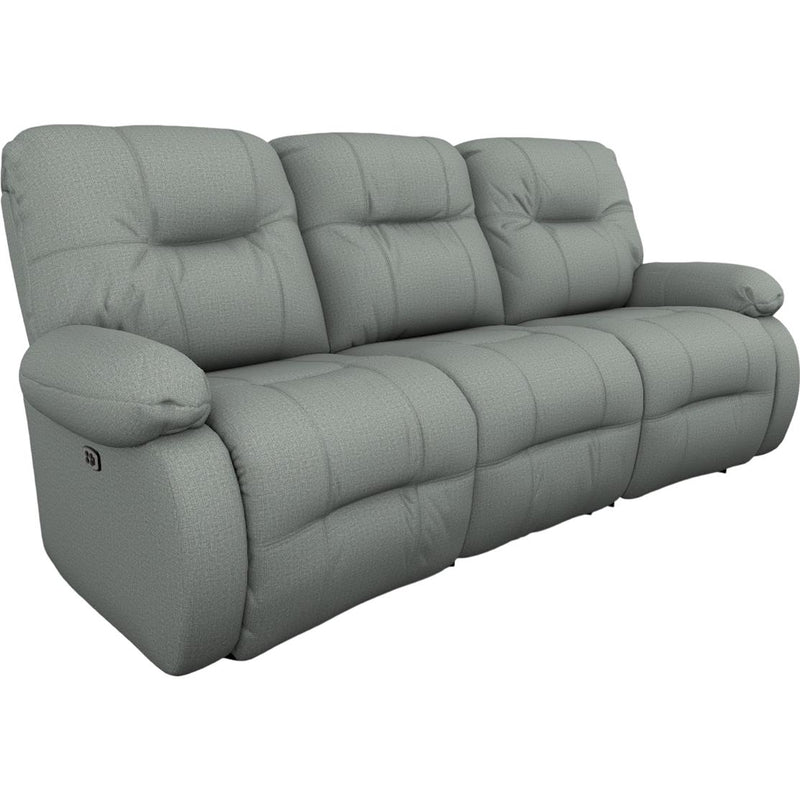  Best Home Furnishings Brinley U700RP4 Power Space Saver Sofa - Power Blue IMAGE 1