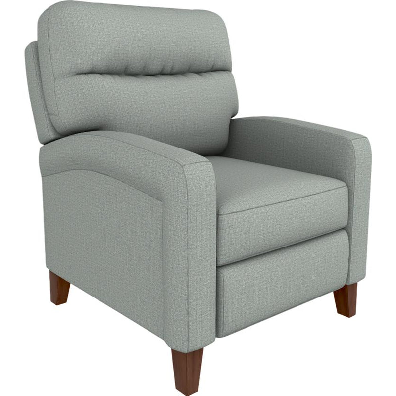  Best Home Furnishings Wynne 0LP10DW Power High Leg Recliner - Power Blue/Dark Walnut IMAGE 1