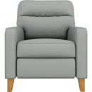  Best Home Furnishings Wynne 0LP10HB Power High Leg Recliner - Power Blue/Honey Birch IMAGE 2