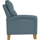  Best Home Furnishings Wynne 0LP10HBLU Power High Leg Recliner - Tranquil/Honey Birch IMAGE 3