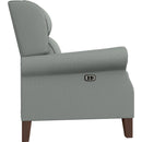  Best Home Furnishings Joanna 0LP20DW Power High Leg Recliner - Power Blue/Dark Walnut IMAGE 3