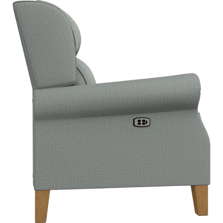  Best Home Furnishings Joanna 0LP20HB Power High Leg Recliner - Power Blue/Honey Birch IMAGE 3